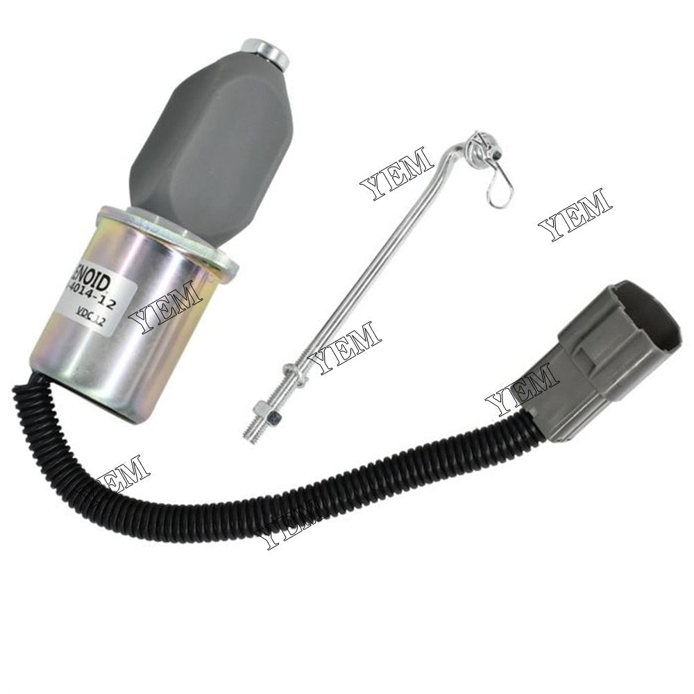 YEM Engine Parts Stop Solenoid Valve SA-4014-12 1752ES RSV KIT KRT 12V For Cummins Woodward For Cummins