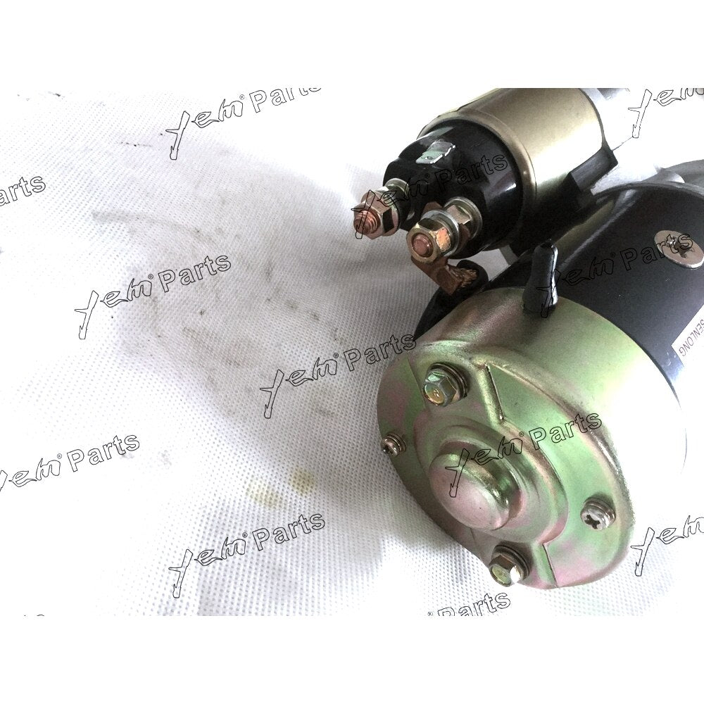 YEM Engine Parts 12 Volt Starter For YANMAR 4TNV98 4TNV106 S14-102 129940-77010 For Yanmar