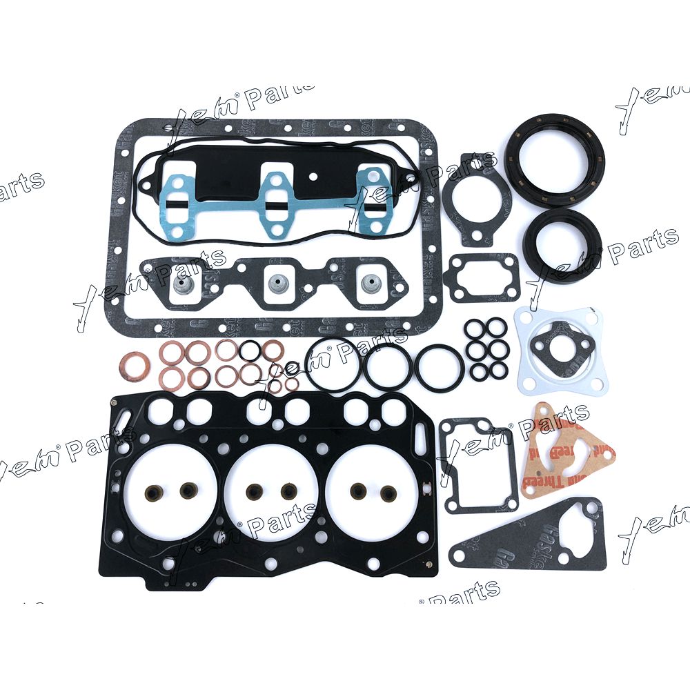 YEM Engine Parts 3TNE68 3TNE68C Overhaul Gasket Kit For Yanmar Engine w/ valve intake exhaust For Yanmar