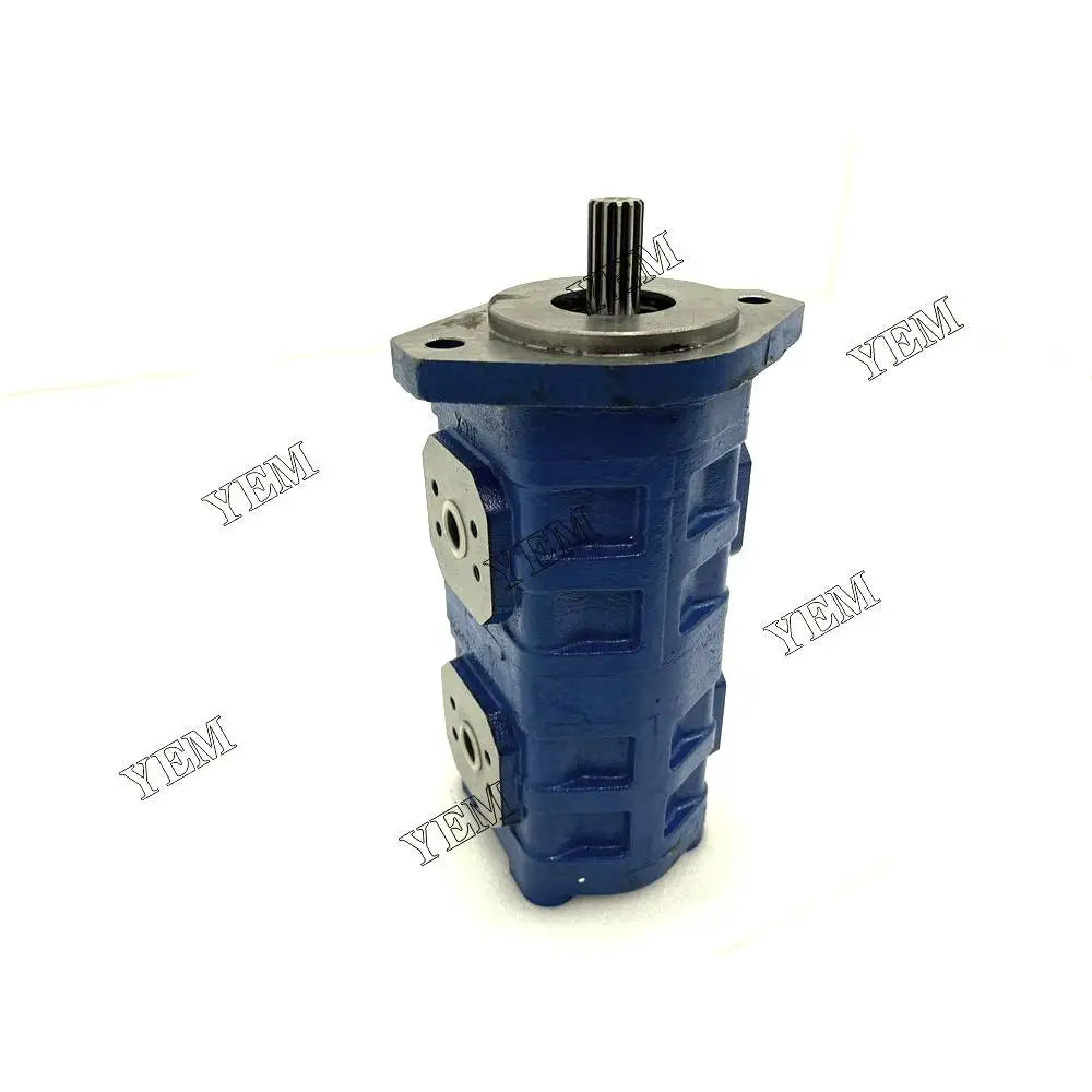 1 year warranty For Komatsu HP2D21 - G2SP - 16.8/6.5cc (13T) Double Type Gear Pump With Pilot Relief Valve 6D105 engine Parts YEMPARTS