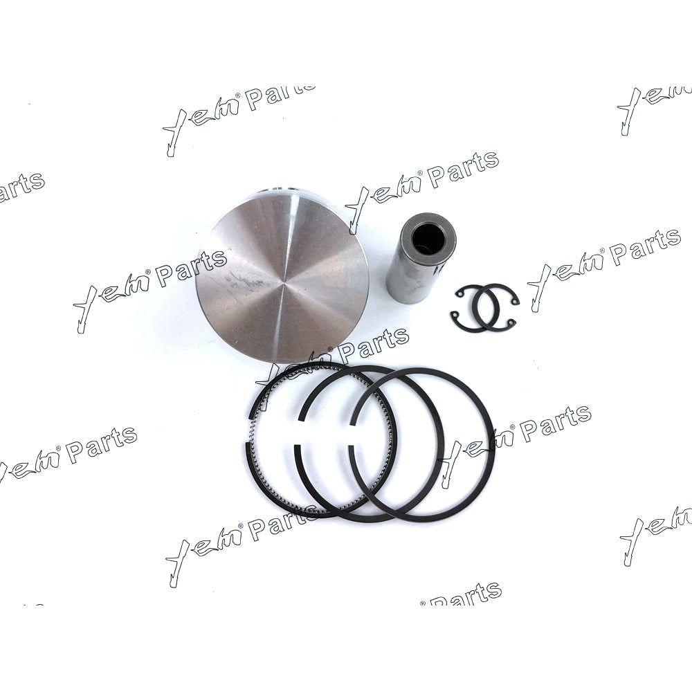 YEM Engine Parts Pistons + Rings Kit Set Oversize 75mm (+0.50mm) For Kubota V1200 x4 PCS Engine Parts For Kubota
