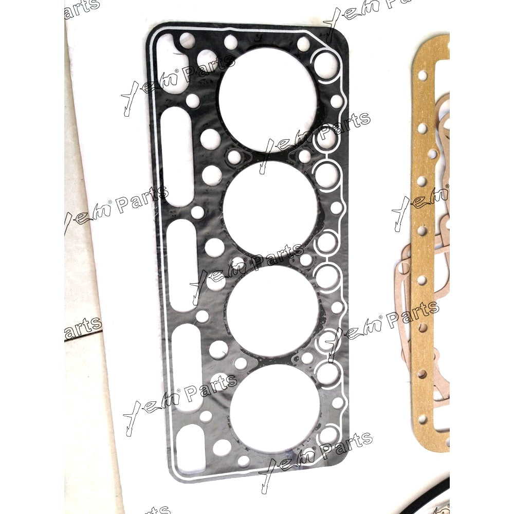 YEM Engine Parts STD Full Gasket Set Overhaul Gasket Kit For Kubota Tractor V1902 Engine For Kubota