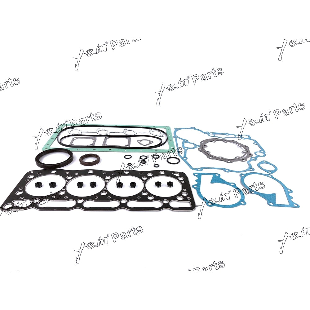 YEM Engine Parts STD Full Gasket Set Overhaul Gasket Kit For Kubota Tractor V1305 Engine For Kubota