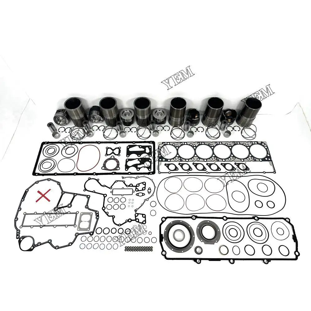 6X High performanceOverhaul Kit With Gasket Set For Caterpillar C11 Engine YEMPARTS