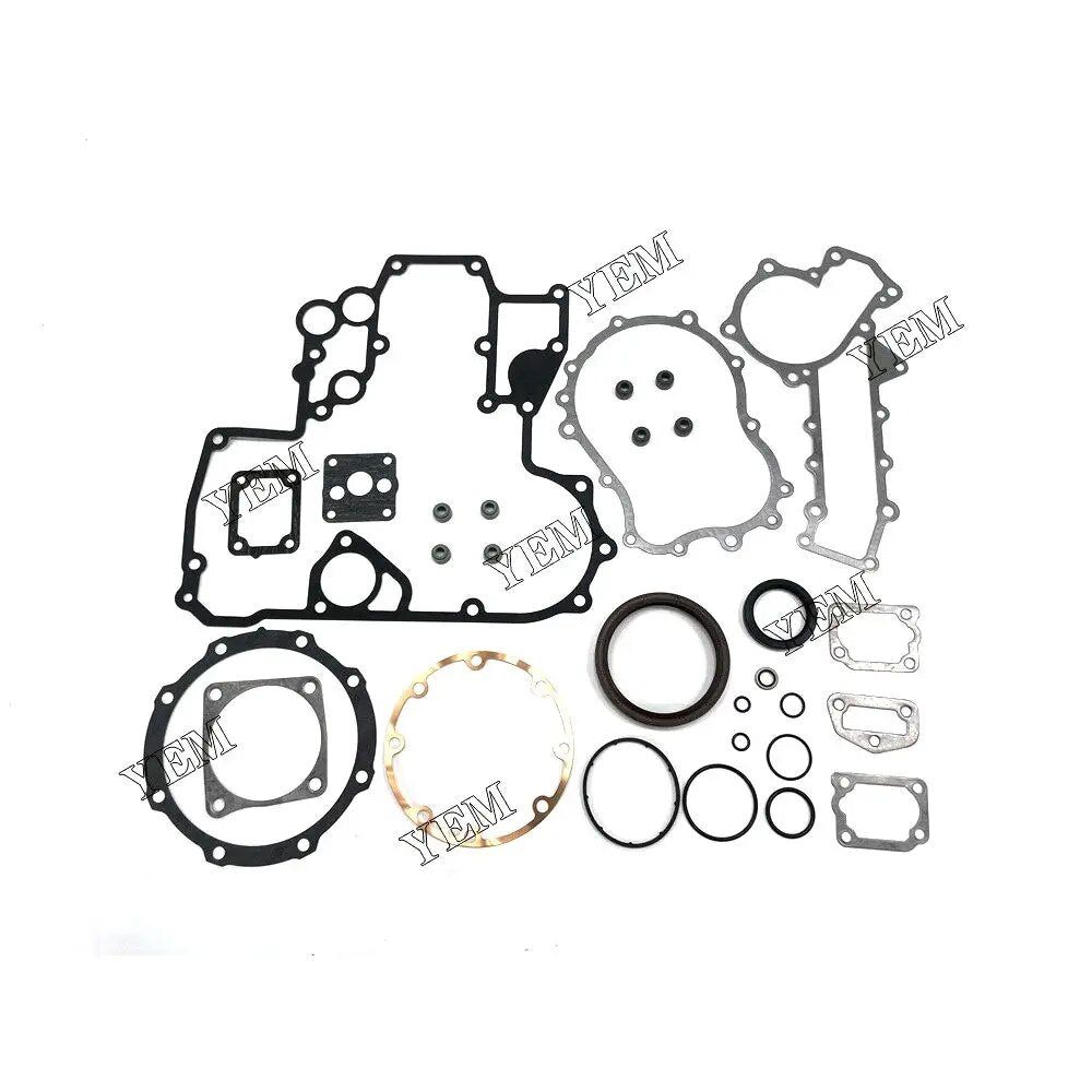 For Kubota excavator engine WG2503 Bottom Gasket Kit EG541-99363 YEMPARTS