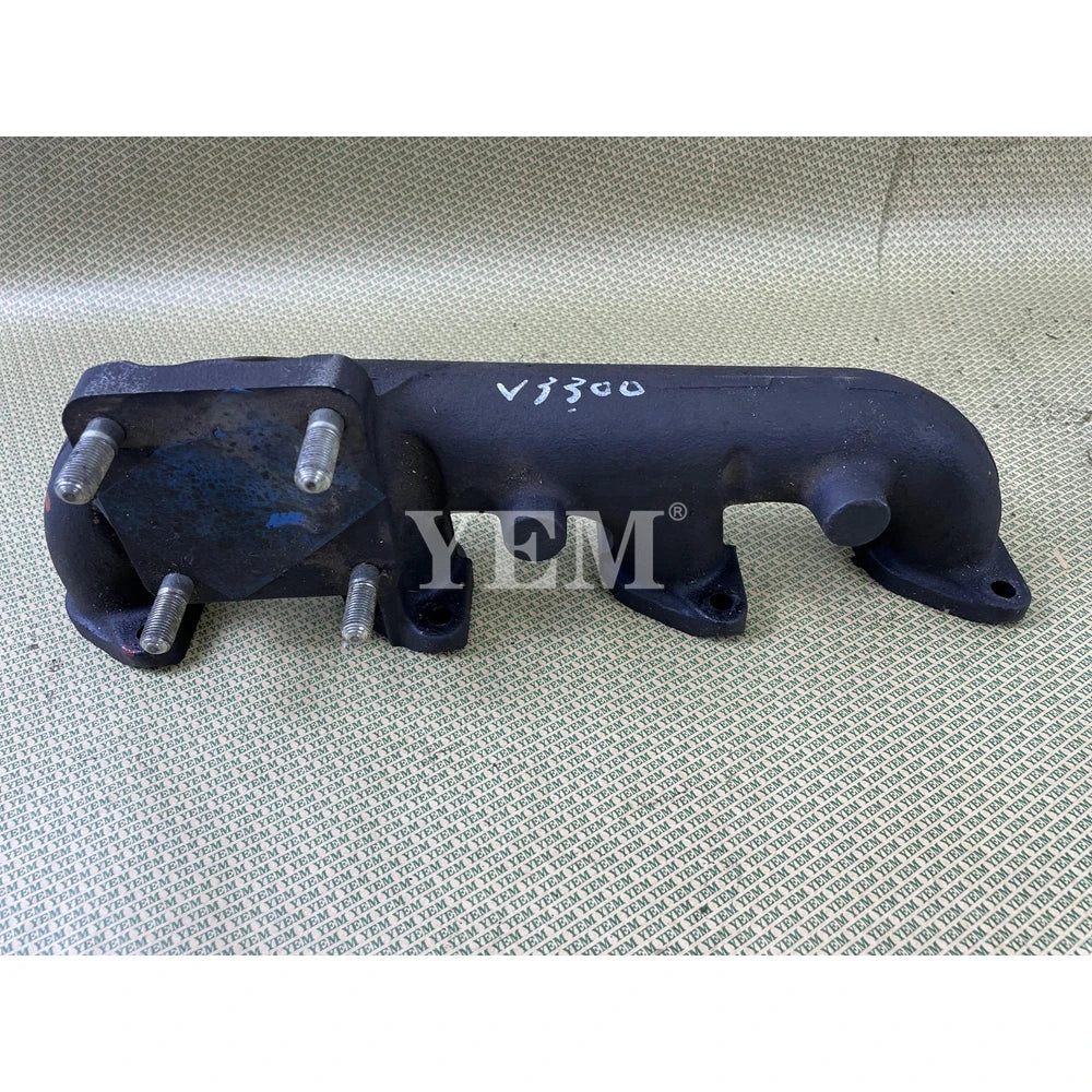 SECOND HAND EXHAUST MANIFOLD FOR KUBOTA V3300 V3600 DIESEL ENGINE PARTS For Kubota