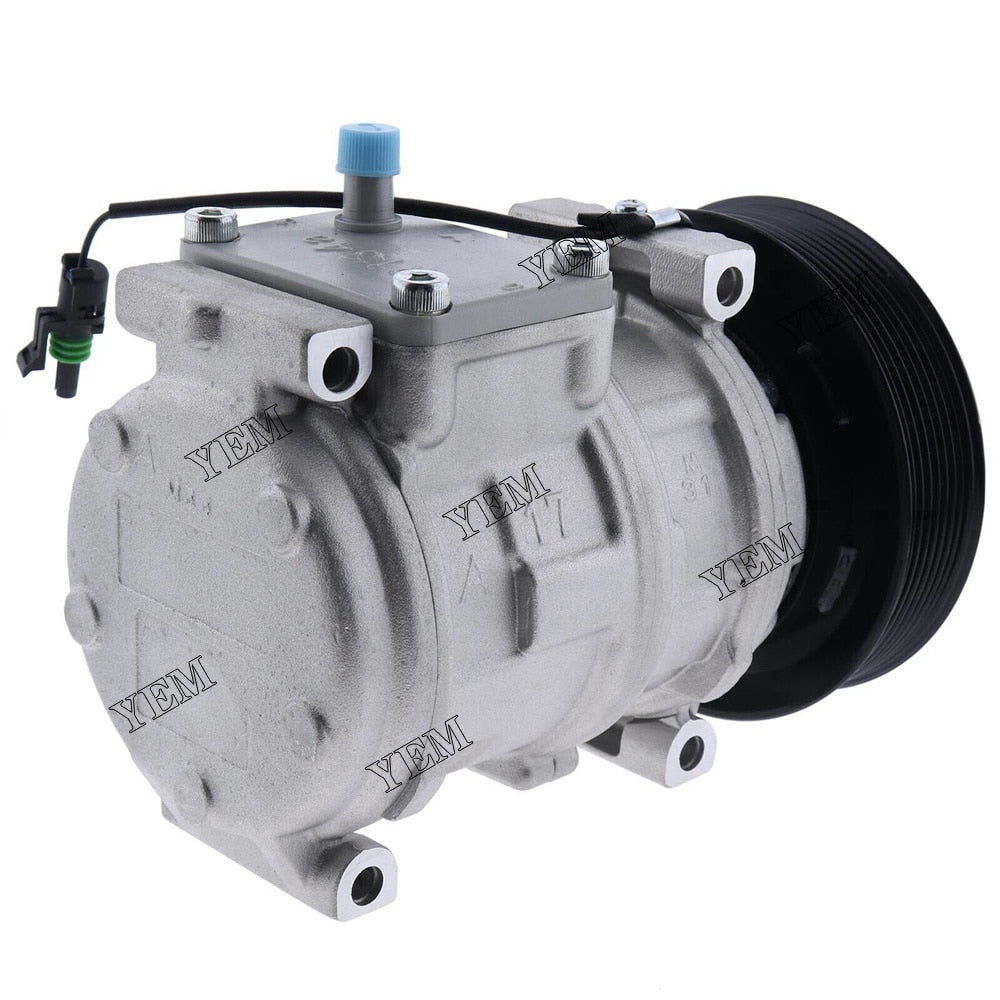 YEM Engine Parts AC Compressor RE46609 TY6764 RE54254 For JOHN DEERE Tractor For Denso 10PA17C For John Deere