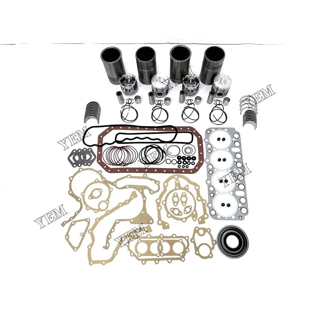 1 year warranty For Nissan Engine Rebuilding Kit With Full Gasket Set Cylinder Piston Rings Liner Bearings FD33 engine Parts YEMPARTS