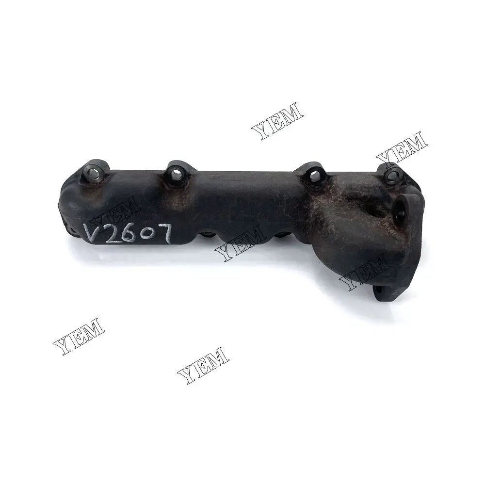 competitive price Exhaust Manifold For Kubota V2607 excavator engine part YEMPARTS