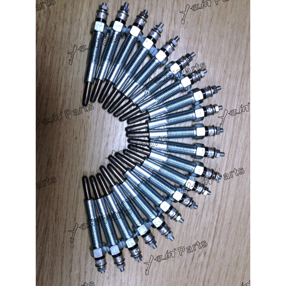 YEM Engine Parts 4 PCS Glow Plugs 4900224 For Cummins Engine A2300 For Cummins