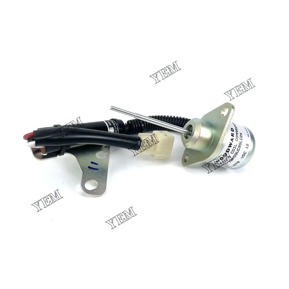 competitive price 1G820-60022 1G82060022 Shutdown Solenoid For Kubota D722-E2B D782-E D902-T Z482-E excavator engine part YEMPARTS