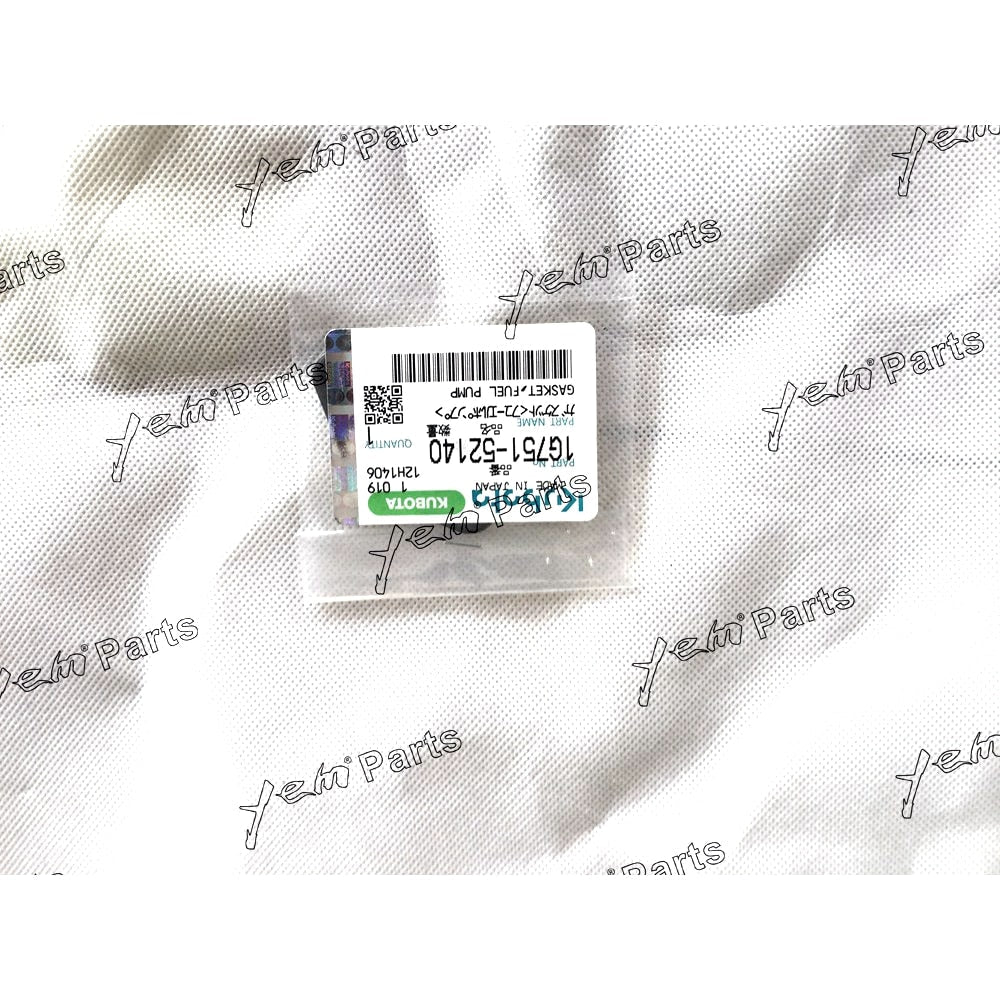 YEM Engine Parts Overhaul Gasket Set Kit Fit For Kubota D1803 Engine Full Gasket Kit For Kubota