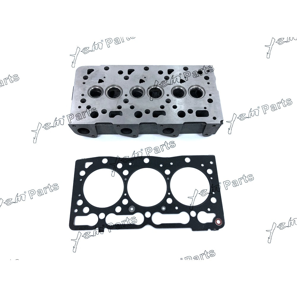 YEM Engine Parts D1005 New Complete Diesel Cylinder Head+1PC Head Gask