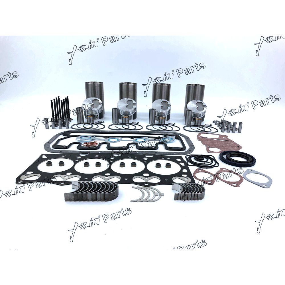 YEM Engine Parts 4LE1 4LE1-PA03 Overhaul Rebuild Kit For Isuzu Engine For HANIX H50B Excavator Parts For Isuzu