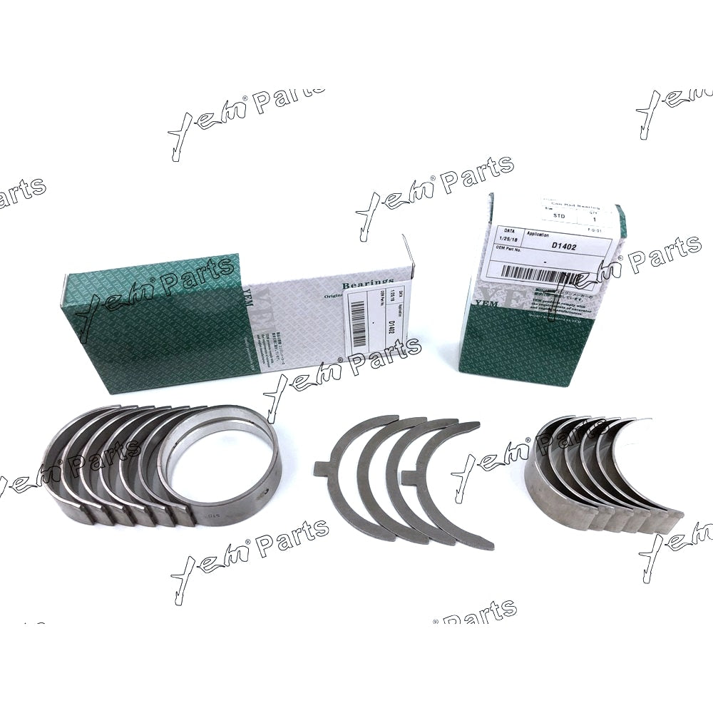 YEM Engine Parts Metal Kit For Kubota D1402 STD (Main+ConRod+Washer) Engine Parts For Kubota