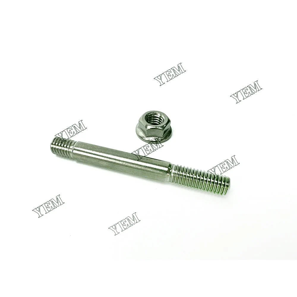Free Shipping 4BD1 Exhaust Manifold Bolt For Isuzu engine Parts YEMPARTS