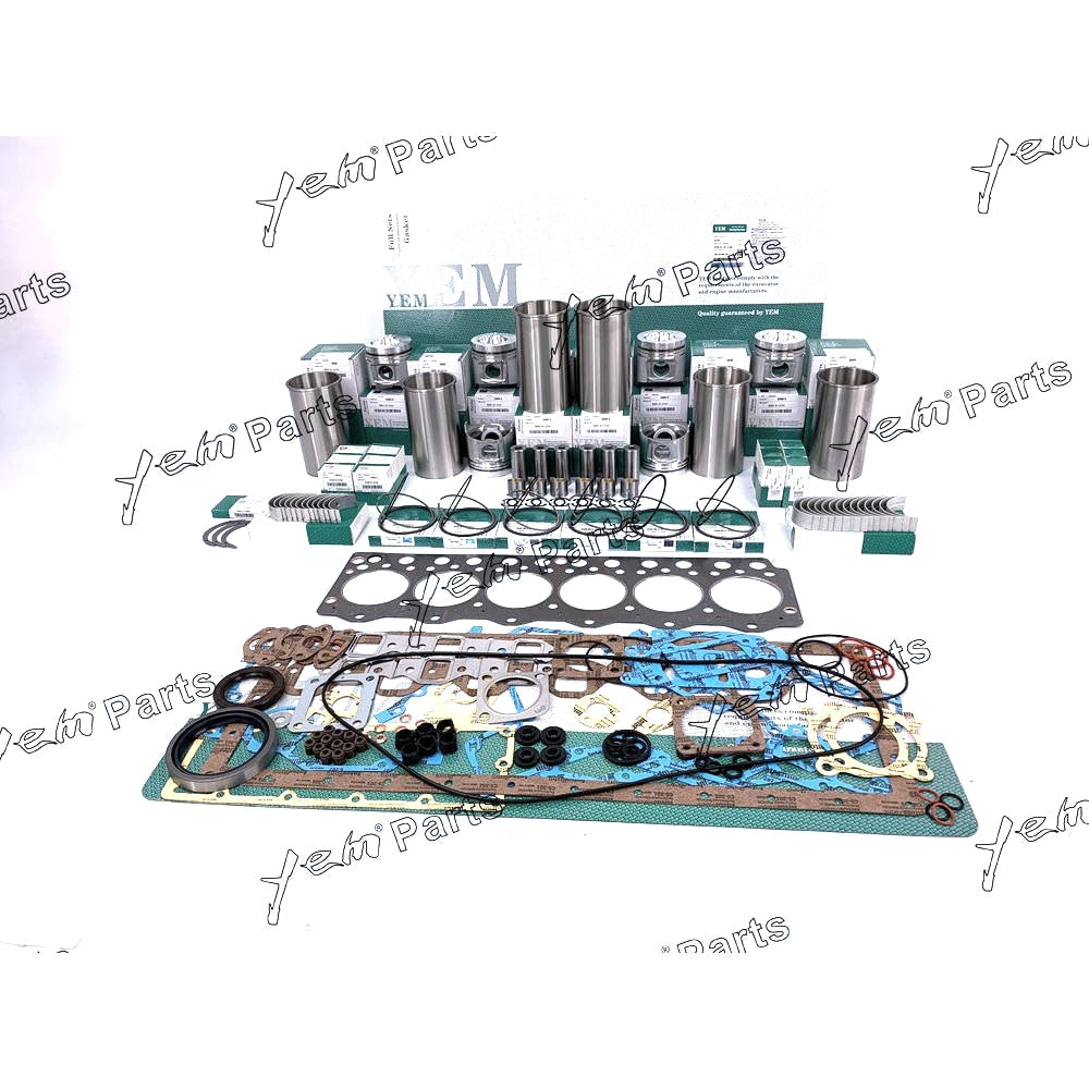 YEM Engine Parts For Komatsu 6D95L Engine Rebuild Kit For Komatsu FD40T-T D31P-18 PC100-3 PC120-3 For Komatsu