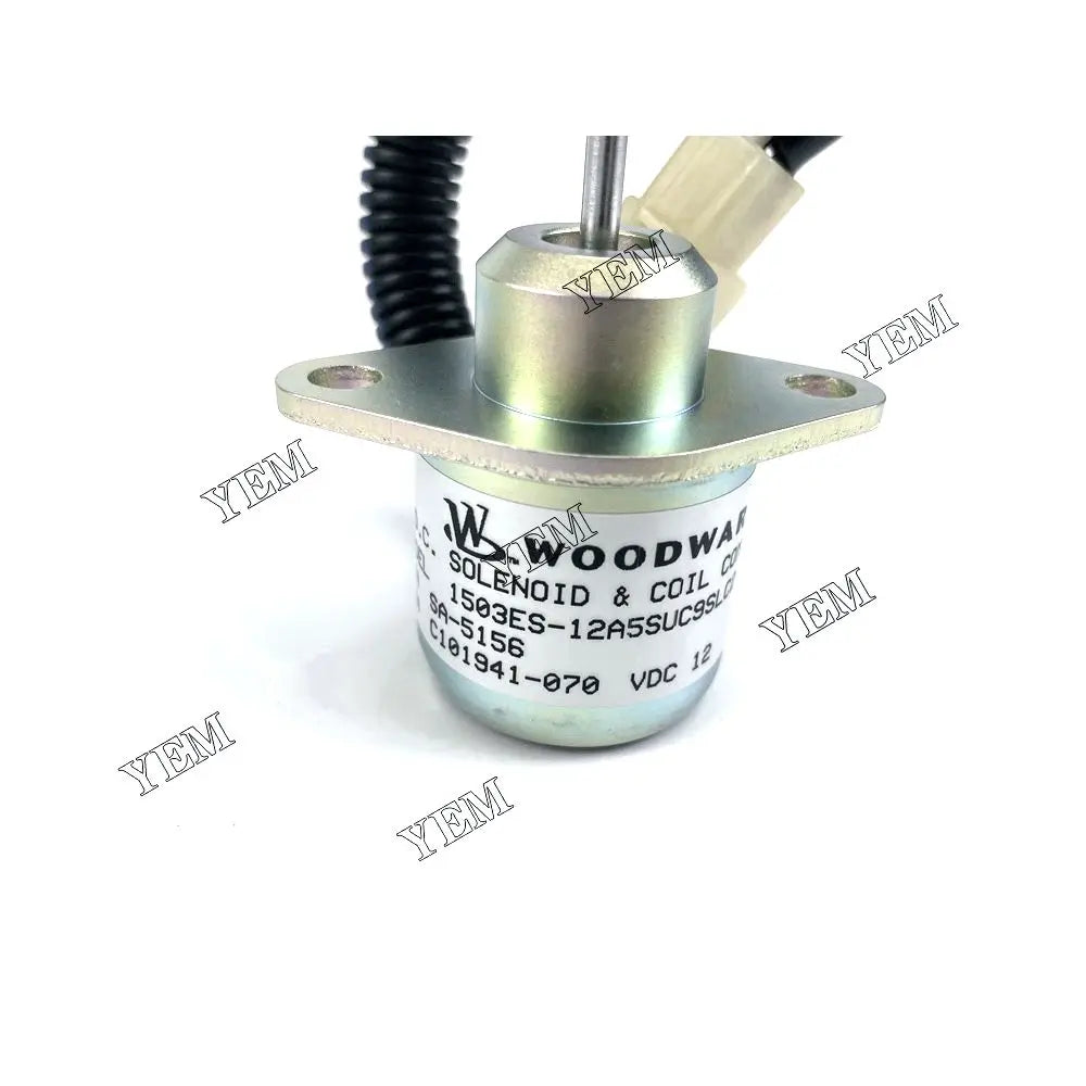 competitive price 1G820-60022 1G82060022 Shutdown Solenoid For Kubota D722-E2B D782-E D902-T Z482-E excavator engine part YEMPARTS