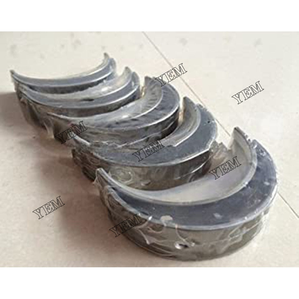 YEM Engine Parts Standard Main Crankshaft Bearing Set For Kubota V2607 V2607-T 1J700-23470 For Kubota