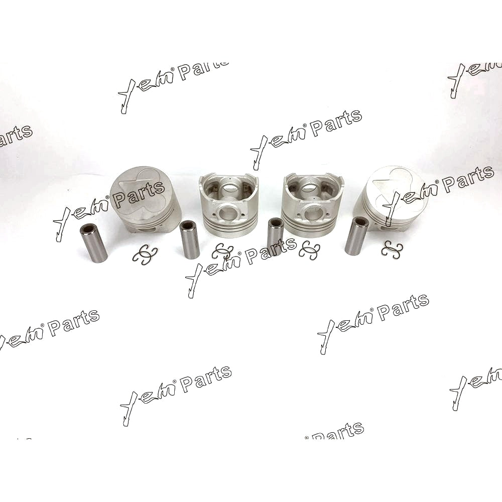 YEM Engine Parts Piston Set STD 98mm For Kubota V3300-DI Engine Parts For Kubota