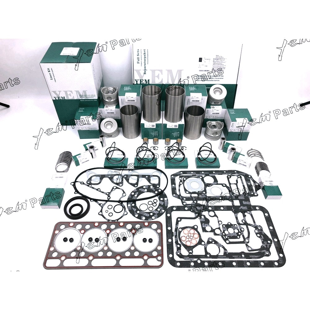 YEM Engine Parts V1902 New Overhaul Rebuild Kit For Kubota Engine For