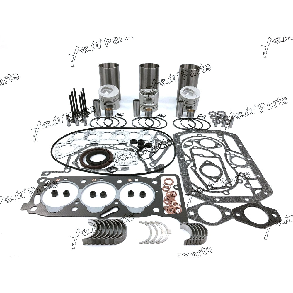 YEM Engine Parts Overhaul Rebuild Kit For Isuzu 3KR2 Engine Sumitomo S80F2 S80FX3 Excavator Parts For Isuzu