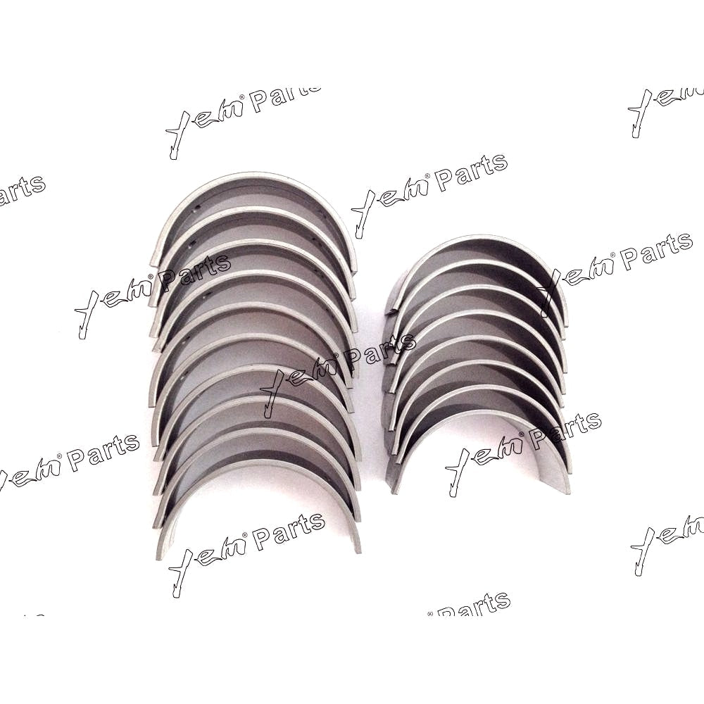 YEM Engine Parts STD Main Crankshaft Bearing & Con Rod Bearing Set For Kubota V2607 Engine For Kubota