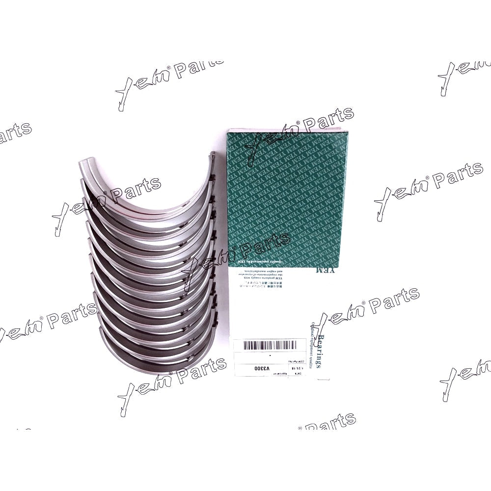 YEM Engine Parts Main Bearing Oversize +0.50mm For Kubota V3300 Engine Parts For Kubota