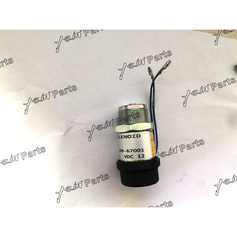 thumbnail image 2 of YEM Engine Parts Stop Solenoid 30A87-20402 For Mitsubishi L3E S3L S3L2 2 of 10