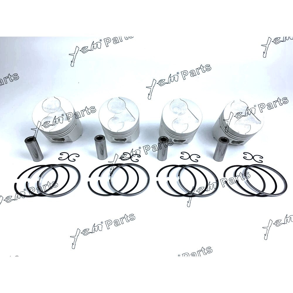 YEM Engine Parts STD Gasket Set+Piston+Ring+Bearings+Washer+Bushings For Kubota V1903 Engine For Kubota