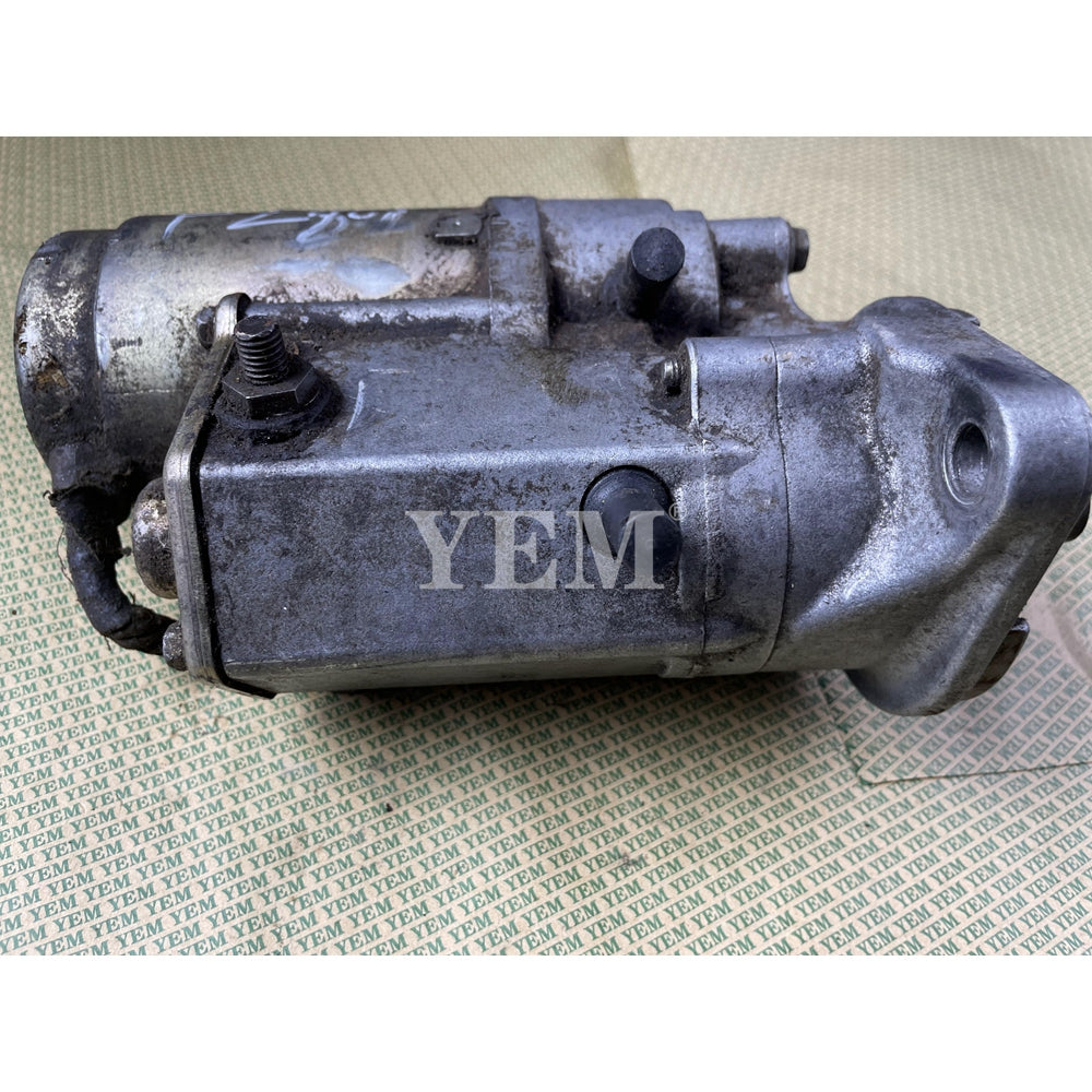 SECOND HAND STARTER 9T FOR KUBOTA F2803 DIESEL ENGINE PARTS For Kubota