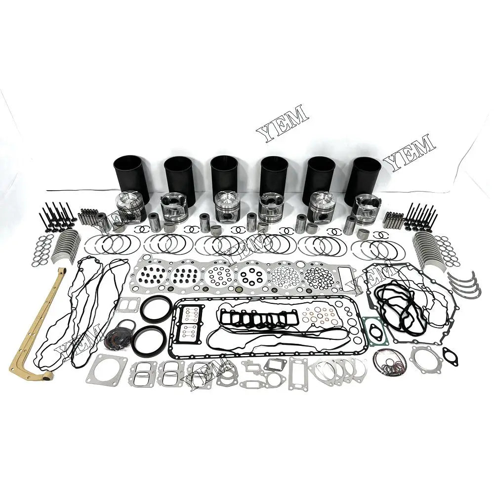 competitive price 0091 Engine Overhaul Rebuild Kit Liner Piston With Gasket Bearing Valve Set For Isuzu 6WG1-CR excavator engine part YEMPARTS