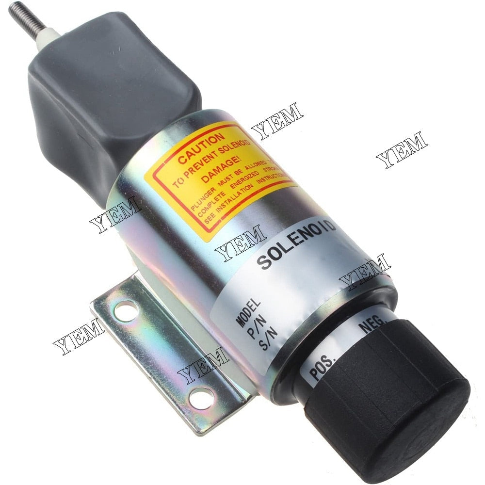 YEM Engine Parts One Piece Fuel Shutoff Stop Solenoid Valve 2001-12E2U1B1S1A For Woodward 12V For Other