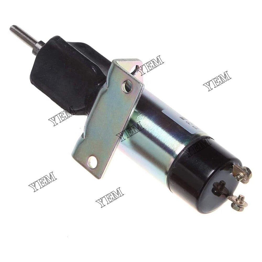 YEM Engine Parts Fit For Synchro Start 12VDC Electric Fuel Shut-Down Solenoid 1504 12C2U1B1S1 For Other