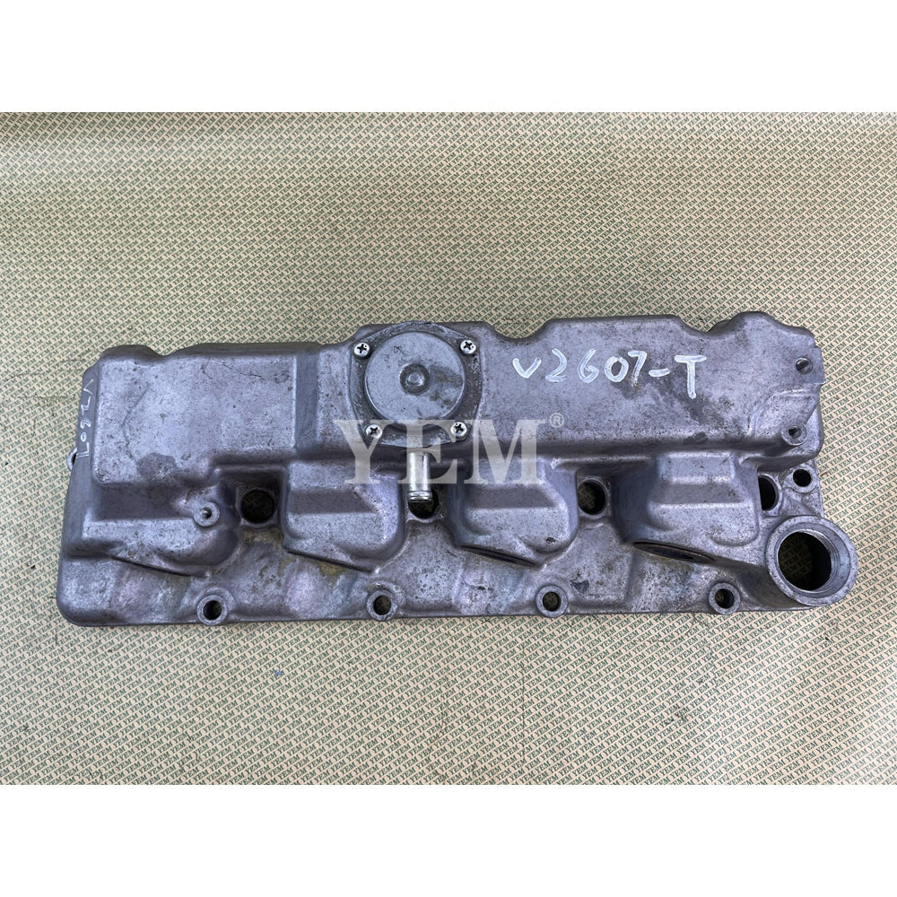 USED V2607-T VALVE COVER FOR KUBOTA DIESEL ENGINE SPARE PARTS For Kubota