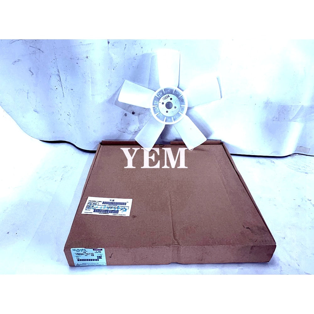 YEM Engine Parts Diesel Cooling Fan Part For Kubota D1105 D1305 16299-74110 WG1605 For Kubota
