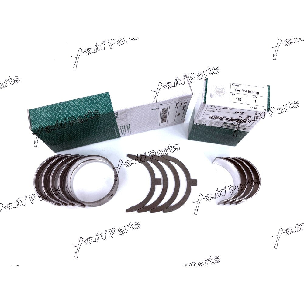 YEM Engine Parts Metal Kit For Kubota Z482 STD (main bearing+con-rod bearing+thrust washer) Engine Parts For Kubota