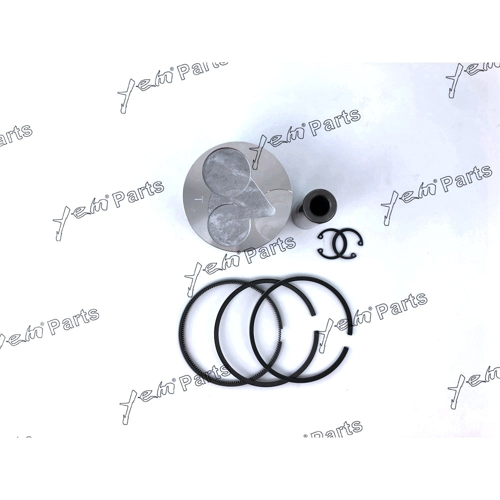 YEM Engine Parts Piston + Ring Kit Set STD 78mm For Kubota V1505-T x4PCS Engine Parts For Kubota