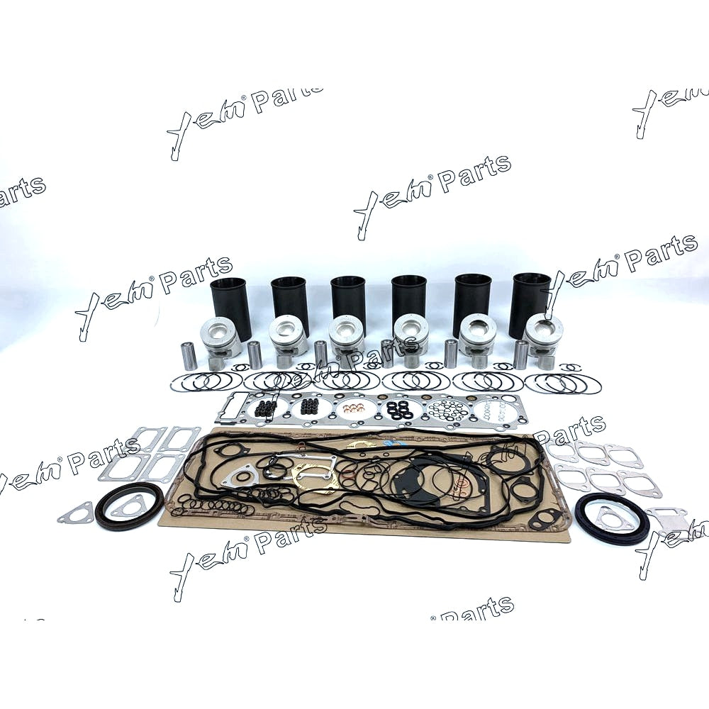 YEM Engine Parts 6HK1 Rebuild Kit For Isuzu Engine Hitachi ZAX350-3 Kobelco Kato Excavator Dozer For Isuzu