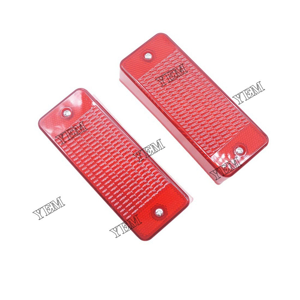 YEM Engine Parts 4PK New Rear Tail Light Lens For Bobcat S T & G Series Bobcat A-F For Bobcat