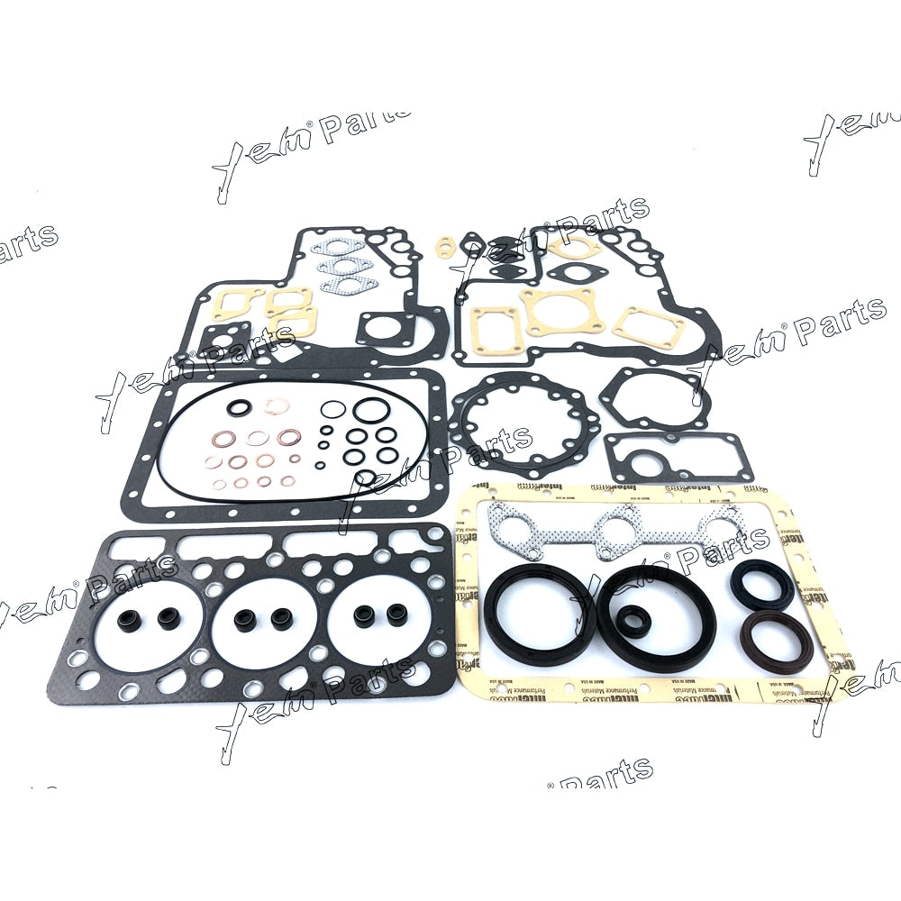 YEM Engine Parts 1 Set Of Full Gasket Set With Head Gasket For Kubota D750 Engine For Kubota