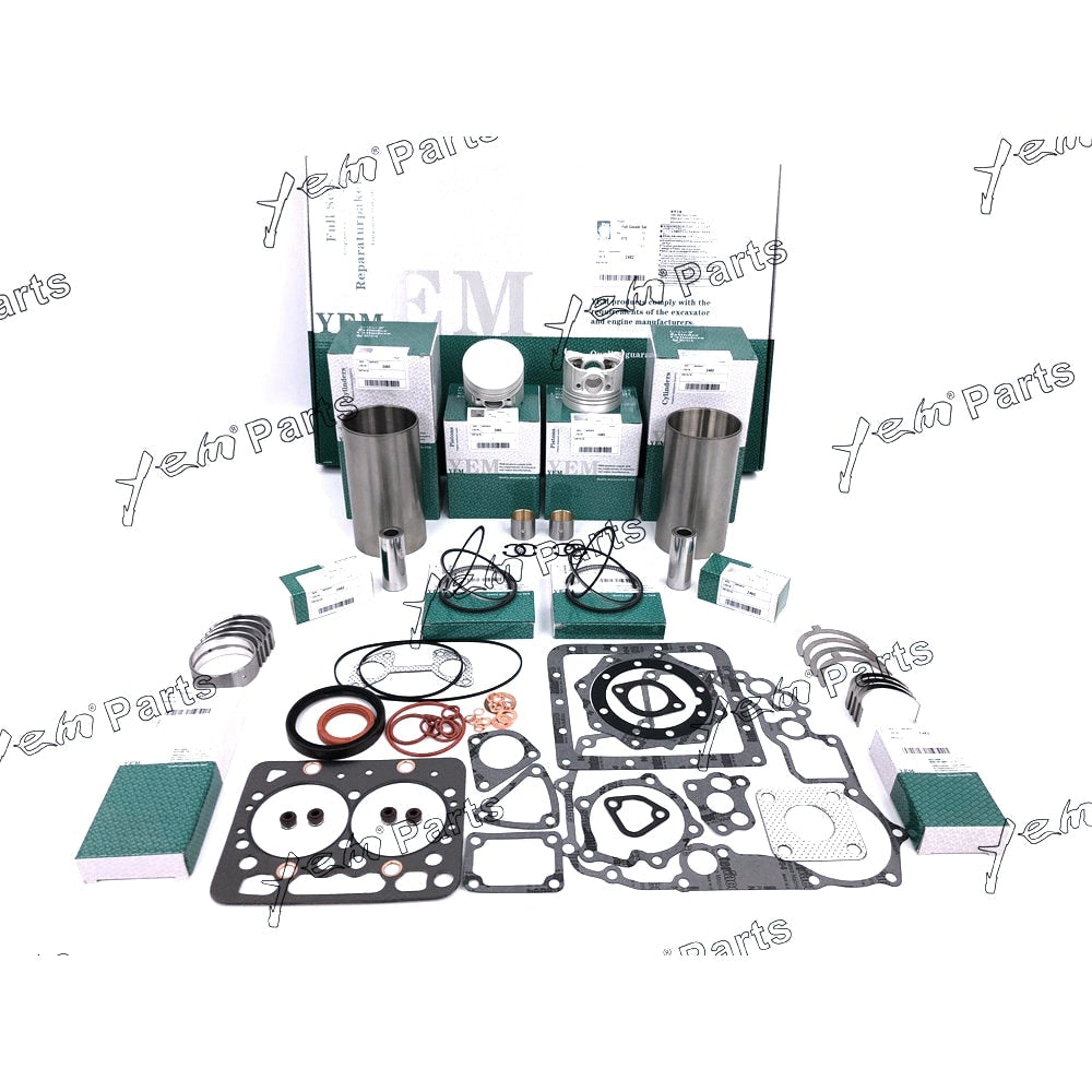 YEM Engine Parts Z482 New Overhaul Rebuild kit For Kubota T1600H Engine Gasket Set For Kubota