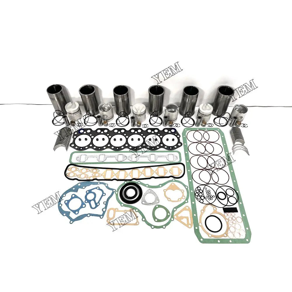 competitive price Overhaul Rebuild Kit With Gasket Set Bearing For Mitsubishi 6DS70 excavator engine part YEMPARTS