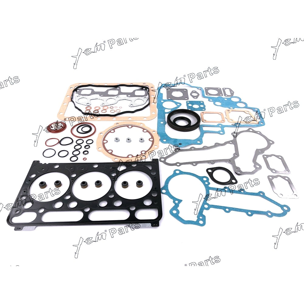 YEM Engine Parts Gasket Set 07916-29595 Fit For Kubota D1703 Engine Full Gasket Kit For Kubota