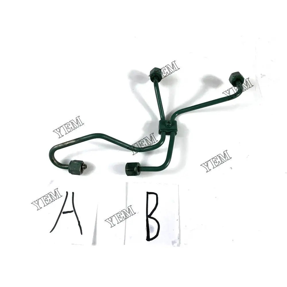 1 year warranty V3800-CR Pipe,Injection 1J500-53750 1J500-53760 For Kubota engine Parts YEMPARTS