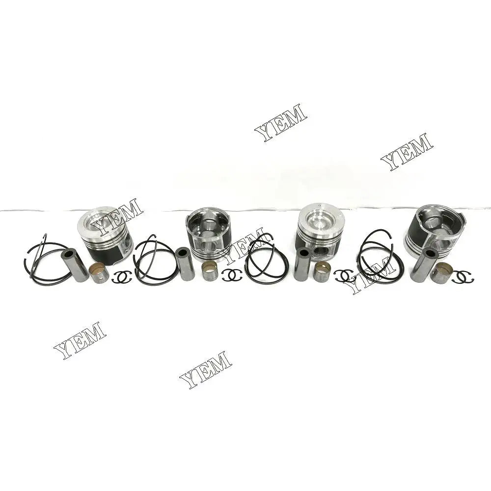 1 year warranty For Mitsubishi Engine Piston With Cylinder Piston Ring STD S4S engine Parts YEMPARTS