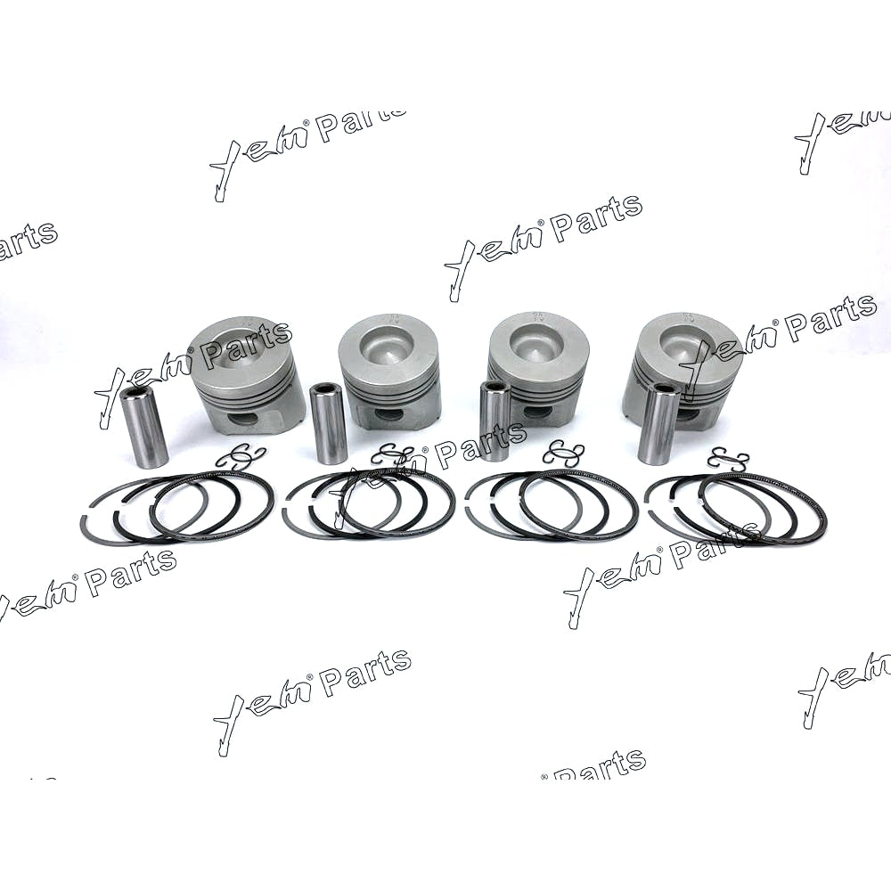 YEM Engine Parts STD Gasket +Piston+Ring+Bearings+Washer+Bushings For Kubota V1902 V1902BH For Kubota
