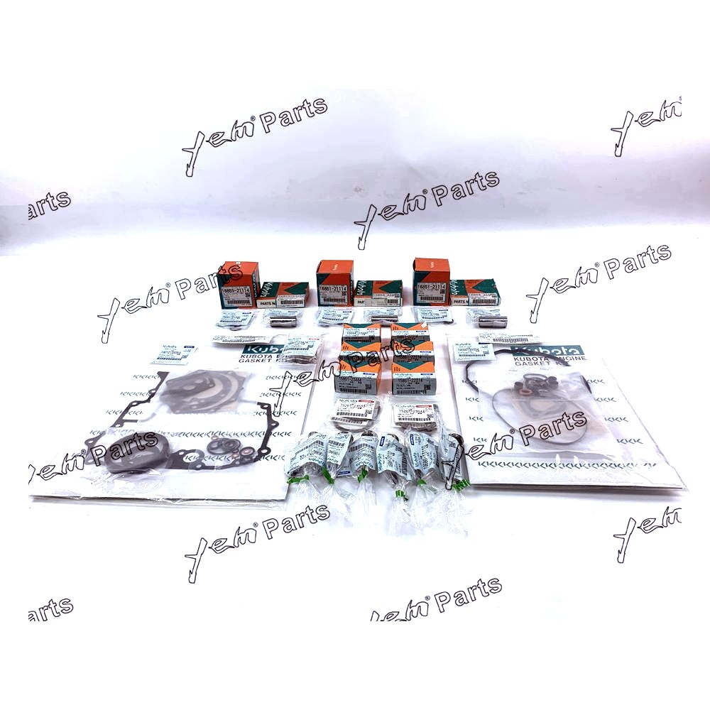 YEM Engine Parts STD Gasket &Piston&Ring &Bearings &Washer &Bushings For Kubota D722 Engine For Kubota