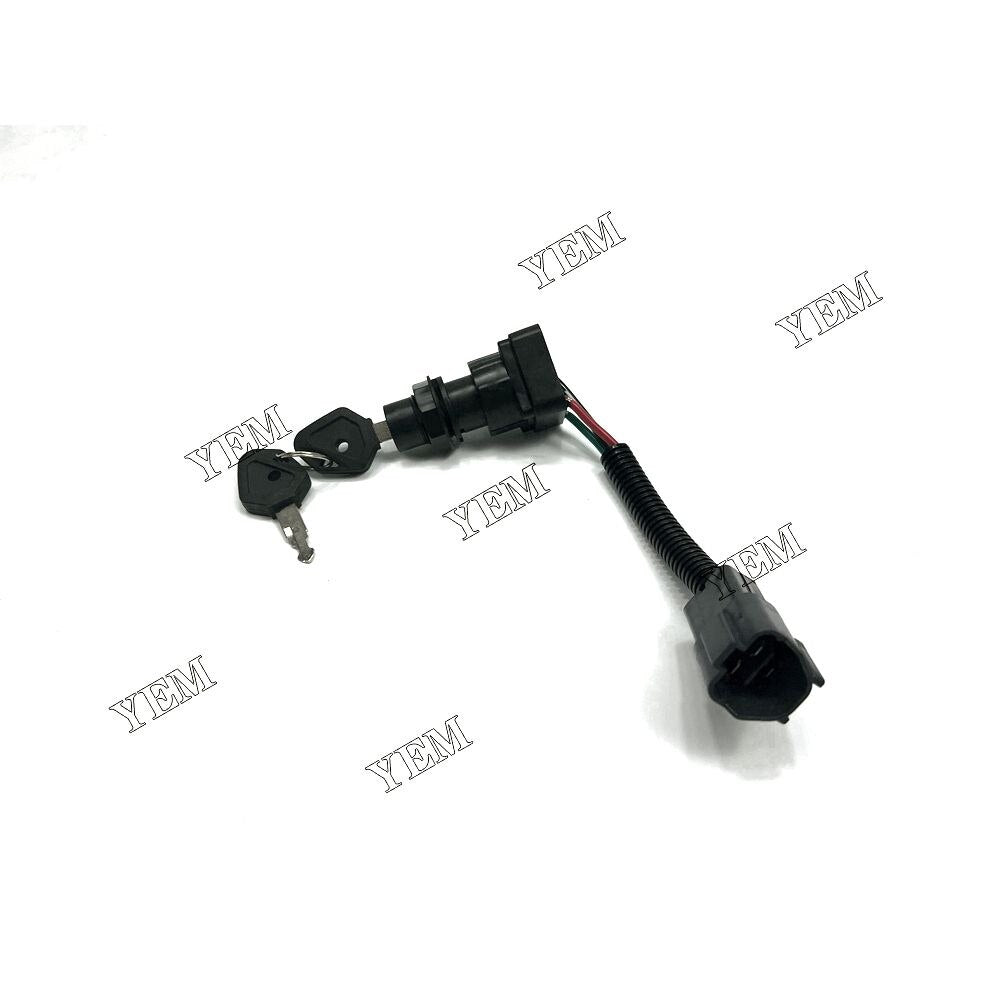 yemparts Excavator KX018 KX057 KX41 Ignition Switch RC461-53960 For Kubota Diesel Engine FOR KUBOTA