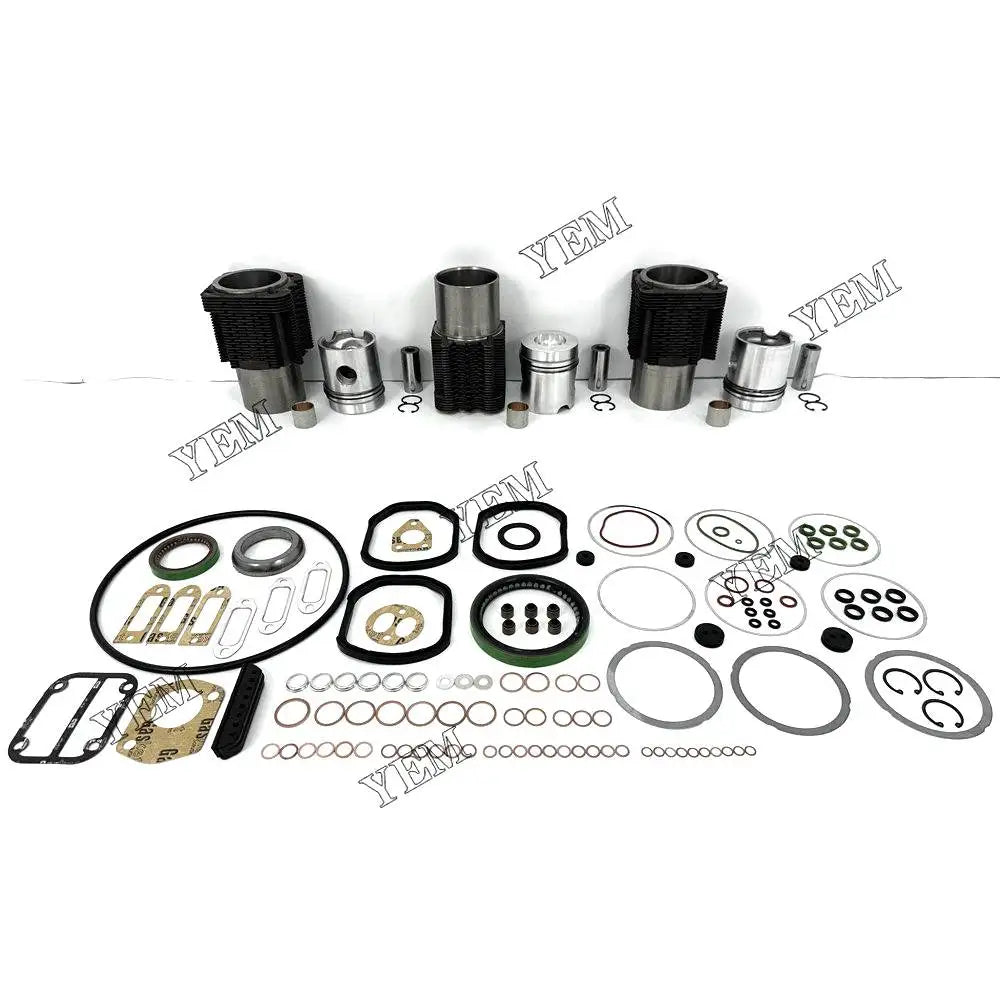 3X High performanceOverhaul Kit With Gasket Set For Deutz F3L912 Engine YEMPARTS